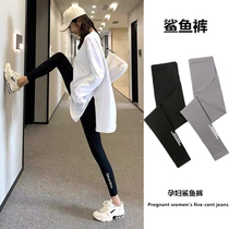 Pregnant Woman Beats Bottom Pants Woman Spring Autumn Season Outwear Fashion Style Bali Pants Yoga Shark Pants 90% Long Pants Plus Suede