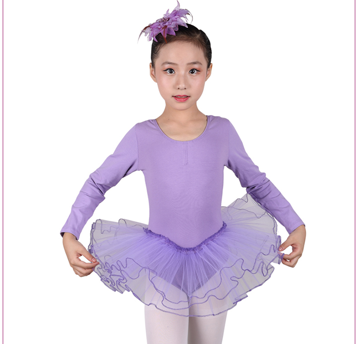 Trẻ em tutu tay ngắn thực hành quần áo trẻ em quần áo khiêu vũ một mảnh tutu trang phục mùa xuân và mùa hè sling quần áo bé trai