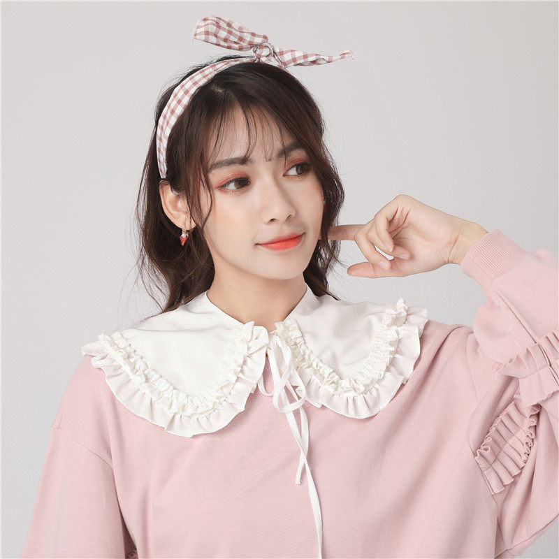 Fake Collar Women's Fake Collar Autumn and Winter Fake Collar Collar Fungus Edge Decorative Collar Fake Stand Collar Turtleneck Fake inch Collar