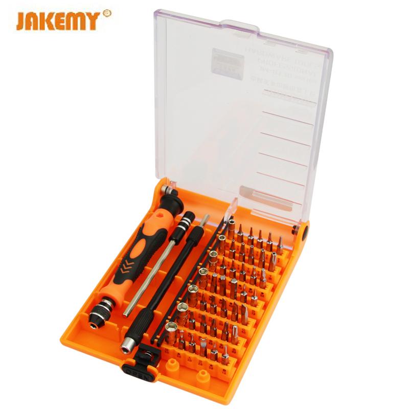 Jiekemei 8130 multi-function mobile phone screwdriver set telecommunications screwdriver 45 in 1 Yifeng tool disassembly set