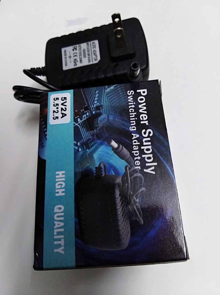 5V 5V 2A Power supply connector router closed-circuit monitoring power supply for electrical appliances Standard Interface 5 5 * 2 5