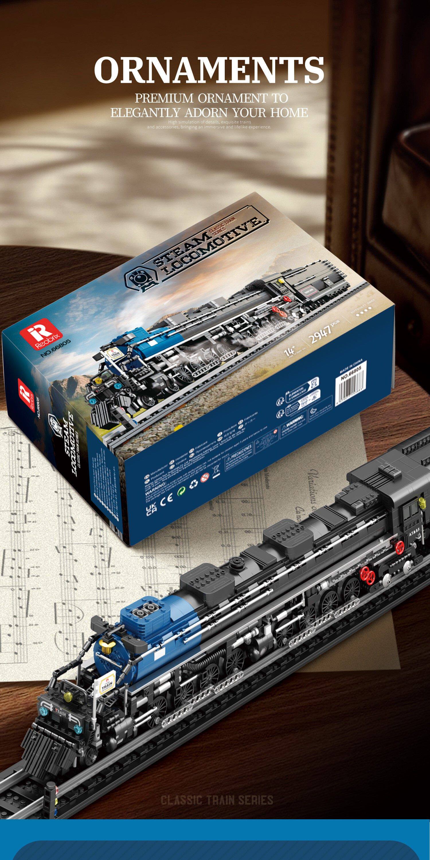 USD 52.08 - Reobrix 66805 American Big Boy Steam Train - m