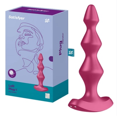 Satisfyer Lolli plug1 анальная пробка SM стыдная игрушка для взрослых секс-игрушка