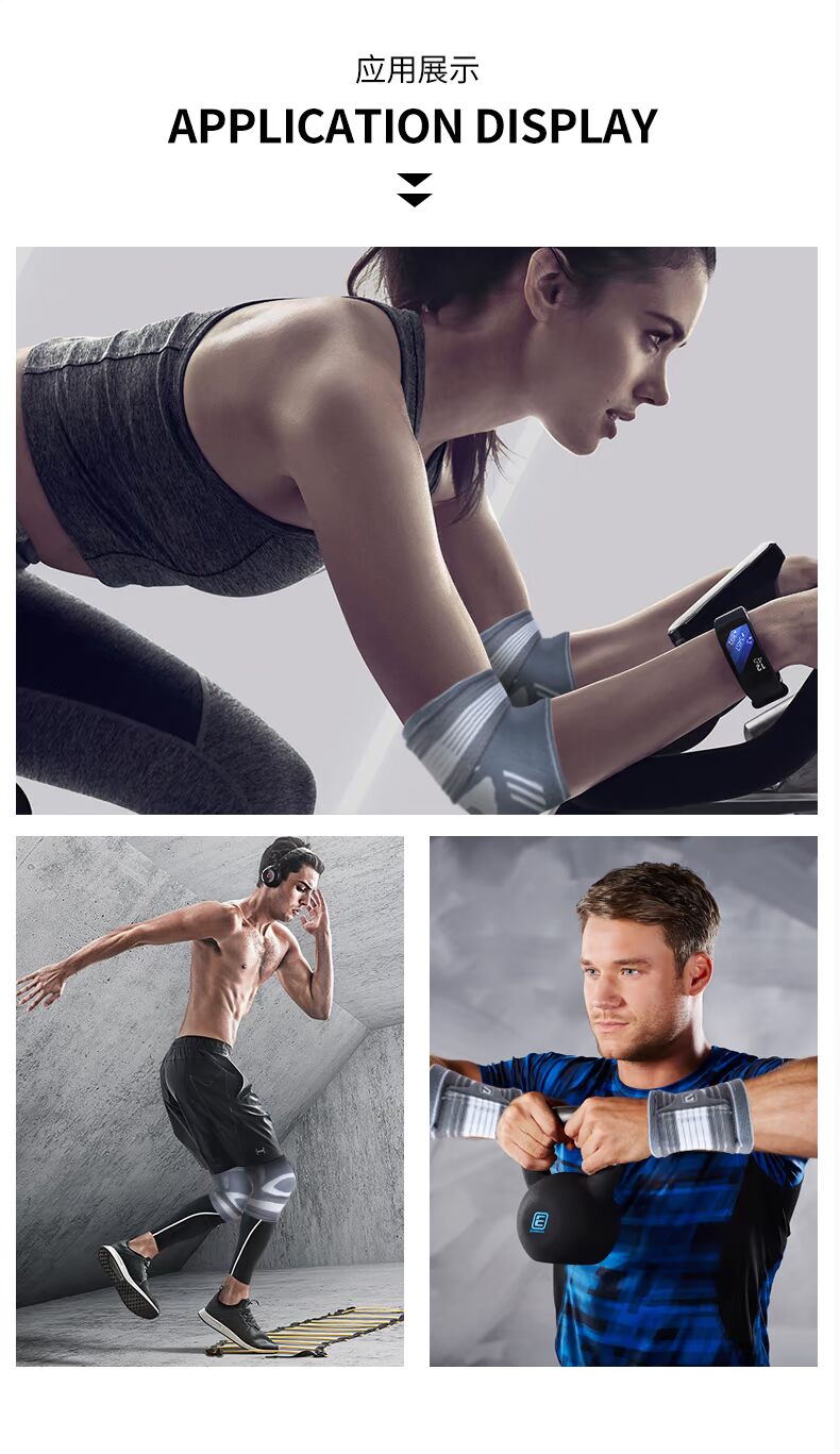 LIVEUP Áp lực điều chỉnh thể thao Kneepad Vòng đeo tay thể thao dày Găng tay khuỷu tay dày phổ quát bó gối thể thao