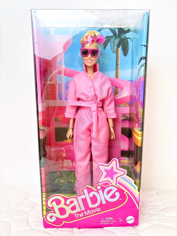 In Stock! Barbie Movie Replica Barbie Pink Cargo Pants Barbie Mattel Genuine Barbie Doll