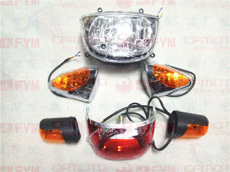 Original Loaded Fly Hawk's Perak Perak FY150-3 3P headlight assembly directional light taillights