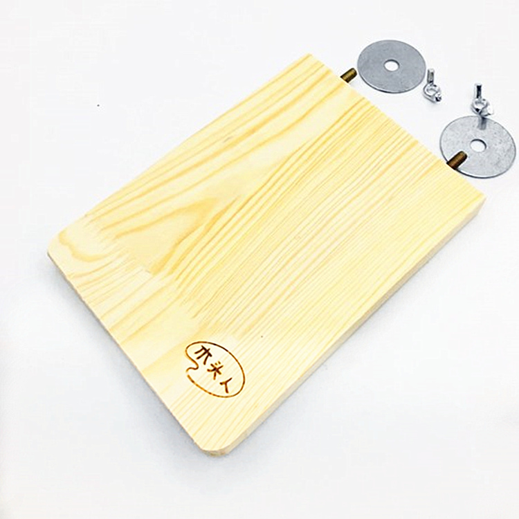 (Wooden Heads People) Cedar Wood Middle Number Dragon Cat Squirrel Wood Springboard Pedal Solid Wood Jumping Bench Safety Hygiene Buy Three Delivery One