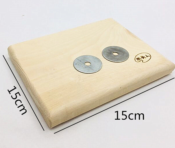 Square Thickened Springboard Dragon Cat Magic King Squirrel pedal plank resistant to biting screw spacer fixed 2 blocks