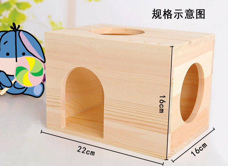 Dragon Cat Wood Nest Arch Style Dragon Cat Squirrel Wooden House Wooden House Rectangular Wooden House Pet Wood Nest House Wood Cage