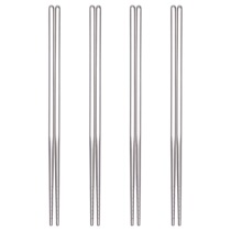 Shanghai IKEA domestic SNABBLAGAT SNARLAGA 4 pairs of chopsticks stainless steel
