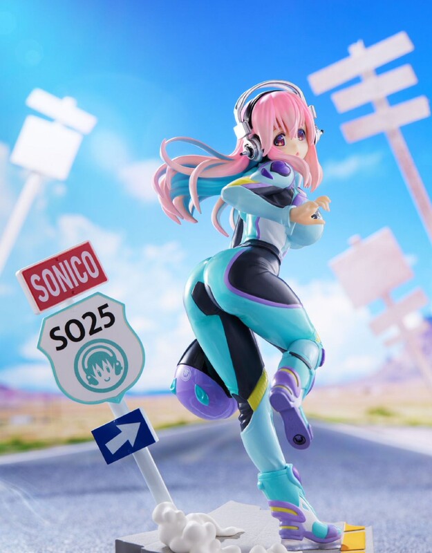Tenitol Super Sonico Cycling Jersey Racing Suit Figure Display in Stock