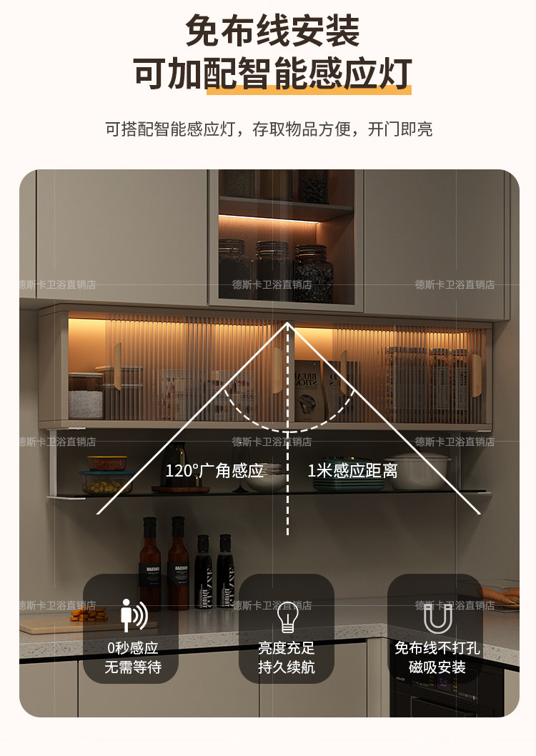 шкаф для ванной 厨房置物柜壁挂式吊柜调味品置物架餐厅壁挂柜墙壁柜挂墙式储物柜
