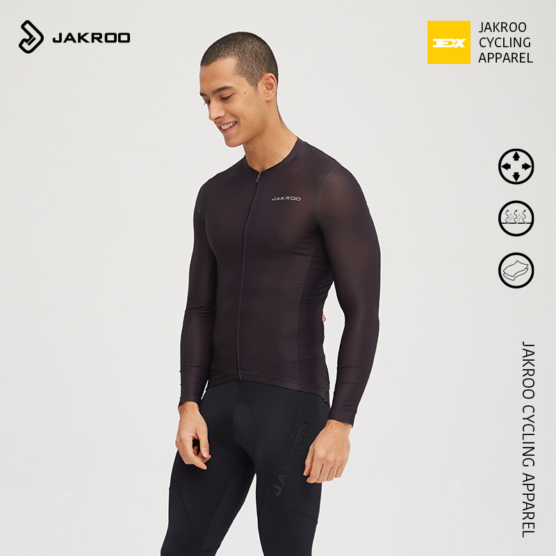 JetCool Spring Summer Riding Clothing Male Road Bike Riding Blouses Breathable Speed Dry Climbing Bike Clothing Jacket Equipped