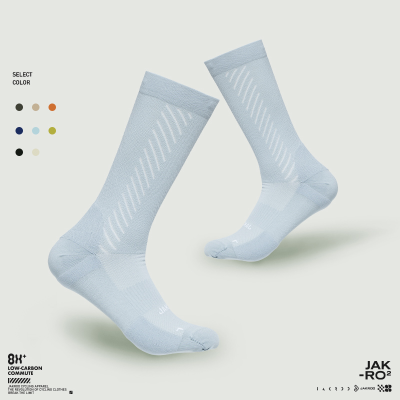 Tecool 8H outdoor riding sports socks with long cylinder breathable perspiration palm cushion thickened male and female Seasons Riding Socks-Taobao