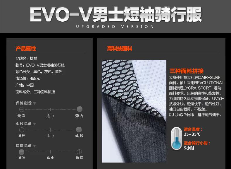 Vêtement cyclisme homme JAKROO - Ref 2214176 Image 9