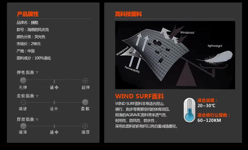 Tenue de cyclisme homme JAKROO - Ref 2231183 Image 9