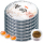 Лимитированная серия чая Tea Taste 2013 Исландский чай Пуэр Raw Tea Cake Tea 7 Cake 2499 г Юньнаньский чай с Кизи-кексом mini 0