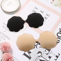 Internet celebrity style breast stickers push-up silicone invisible anti-slip traceless thickened bra swimming anti-exposure bra