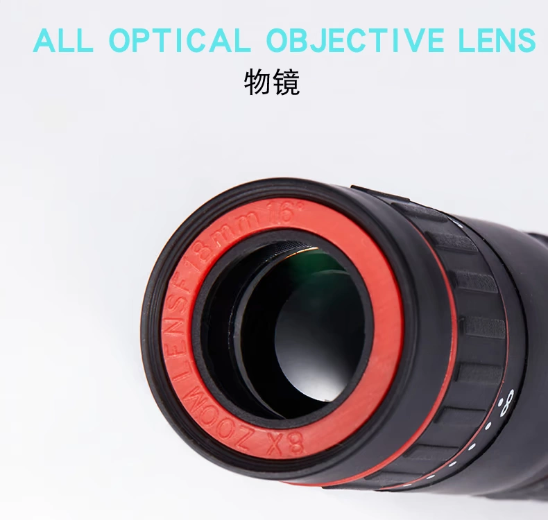 JIAGE Mini Monoculars bỏ túi Công suất cao HD Ánh sáng yếu Tầm nhìn ban đêm Trẻ em Quân đội Người lớn wyj Macro 1,5m - Kính viễn vọng / Kính / Kính ngoài trời