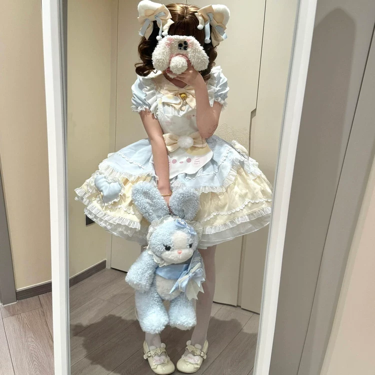 Милое платье, стиль Лолита, Lolita OP, подарок на день рождения