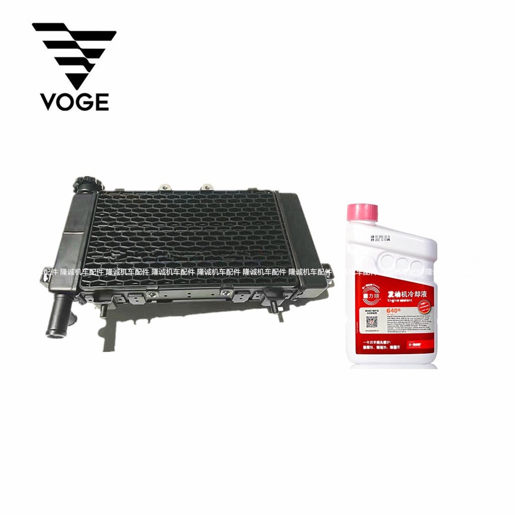 Stepless 650DS tank assembly Lungxin LX650 - 2 original radiator fan frozen water