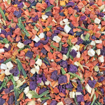 Large-medium parrot snacks Vegetable Grain drying dewater Vegetable Salad Mixed Bird Grain with 100g