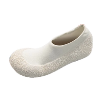 Chaussures de yoga pour femmes chaussures antidérapantes à semelles souples spéciales pour fitness en intérieur corde à sauter silencieuse exercice de perte de poids aérobic et absorption des chocs