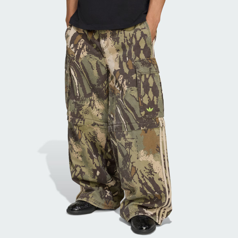 Adidas Originals Unisex Sports Trend Detachable Camouflage Wide-Leg Pants Kd2253 Kd2254