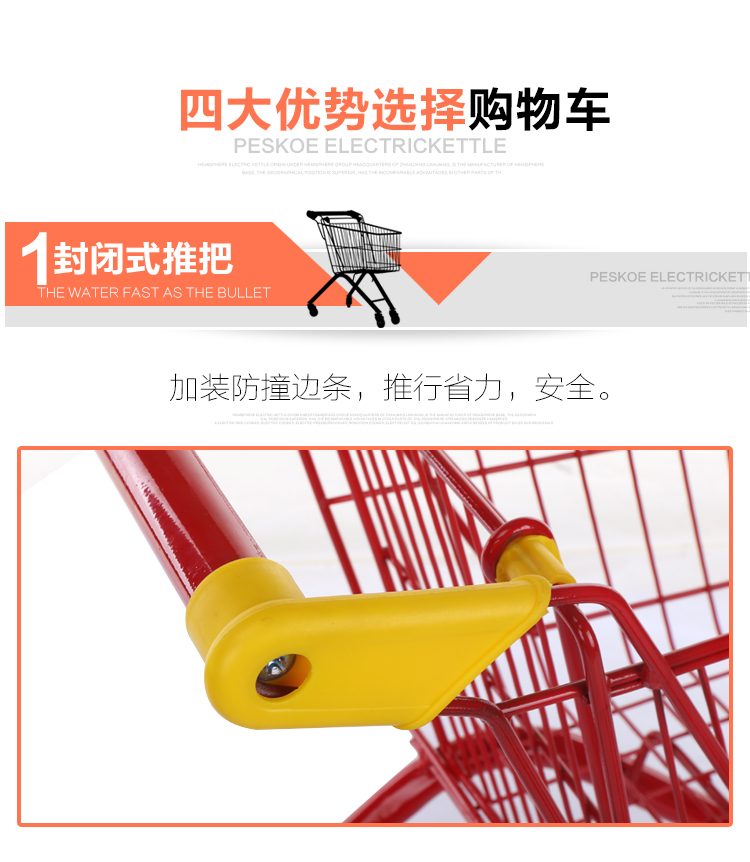 Trẻ em mua sắm xe đẩy đồ chơi xe đẩy 2-3-5 tuổi Cô bé lớn bé kim loại mô phỏng giỏ hàng - Đồ chơi gia đình thế giới đồ chơi cho bé