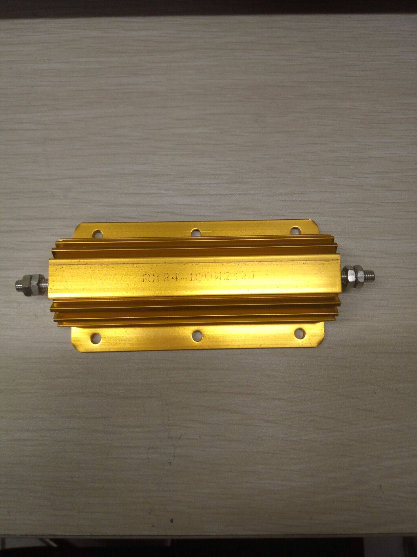 As low-yellow aluminum resistance RXG24 100W 2RJ RX24 100W 2Ω J