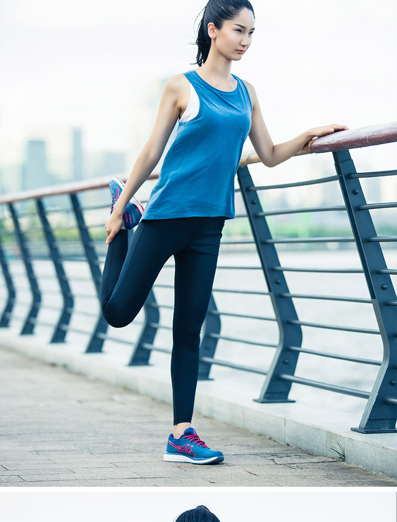 Giày thể thao nữ ASICS yasehi đệm mới thoáng khí GEL-CUMULUS 20 1012A008-002 - Giày chạy bộ giày thể thao juno