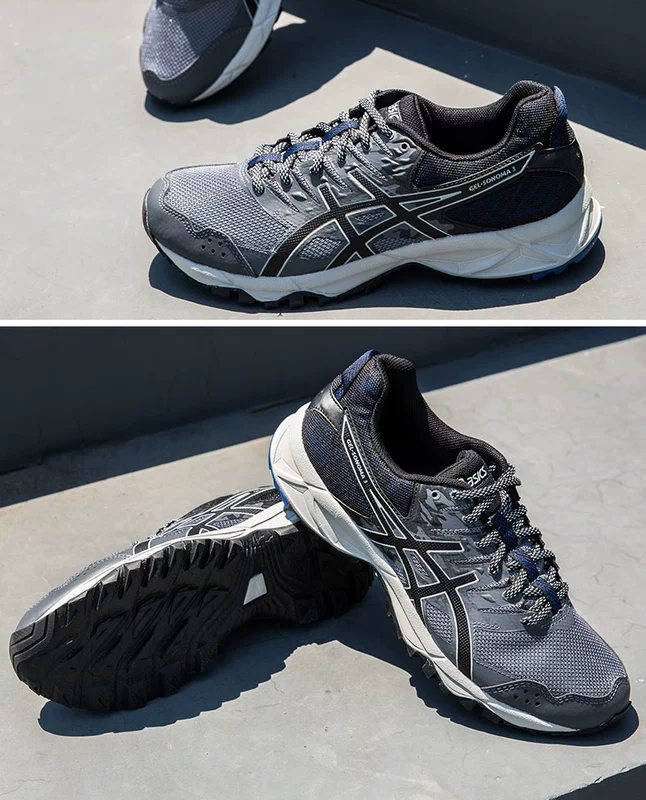 [Mới] Giày thể thao ASICS yasehi Giày chạy bộ việt dã ngoài trời mang giày nam T724N-9749 giày chạy bộ lining