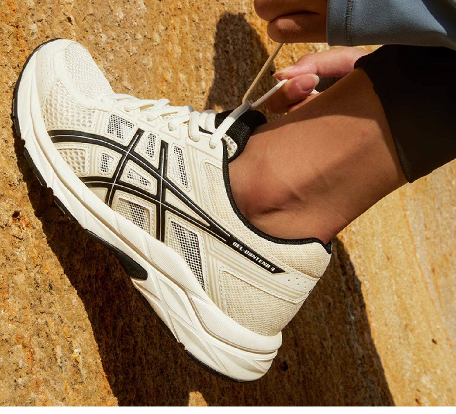 Asics, дышащая амортизирующая спортивная обувь              