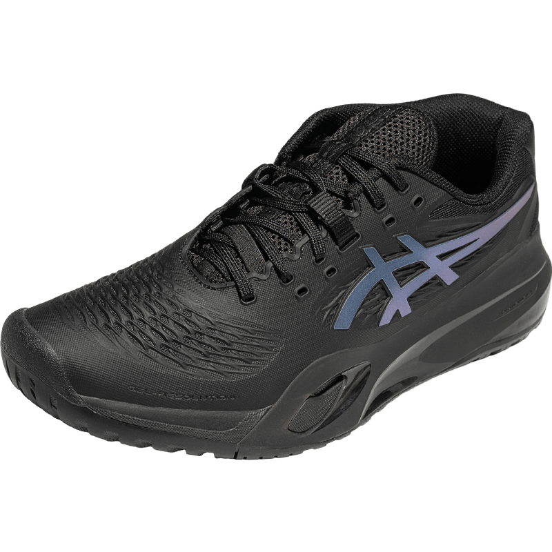 美品 Asics GEL-RESOLUTION X NIGHT ENERGY ASICS Gel-Resolution X Night Energy Tennis Shoes (Black