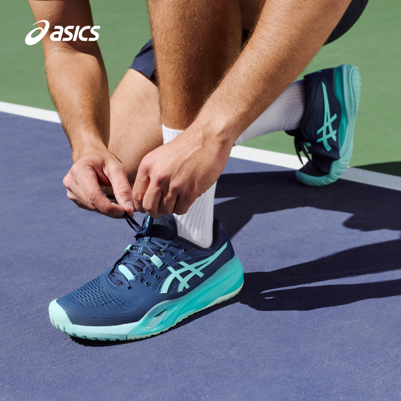 Asics New Gel-Resolution X Men's Tennis Shoes Are Stable and Supportive Professional Tennis Shoes