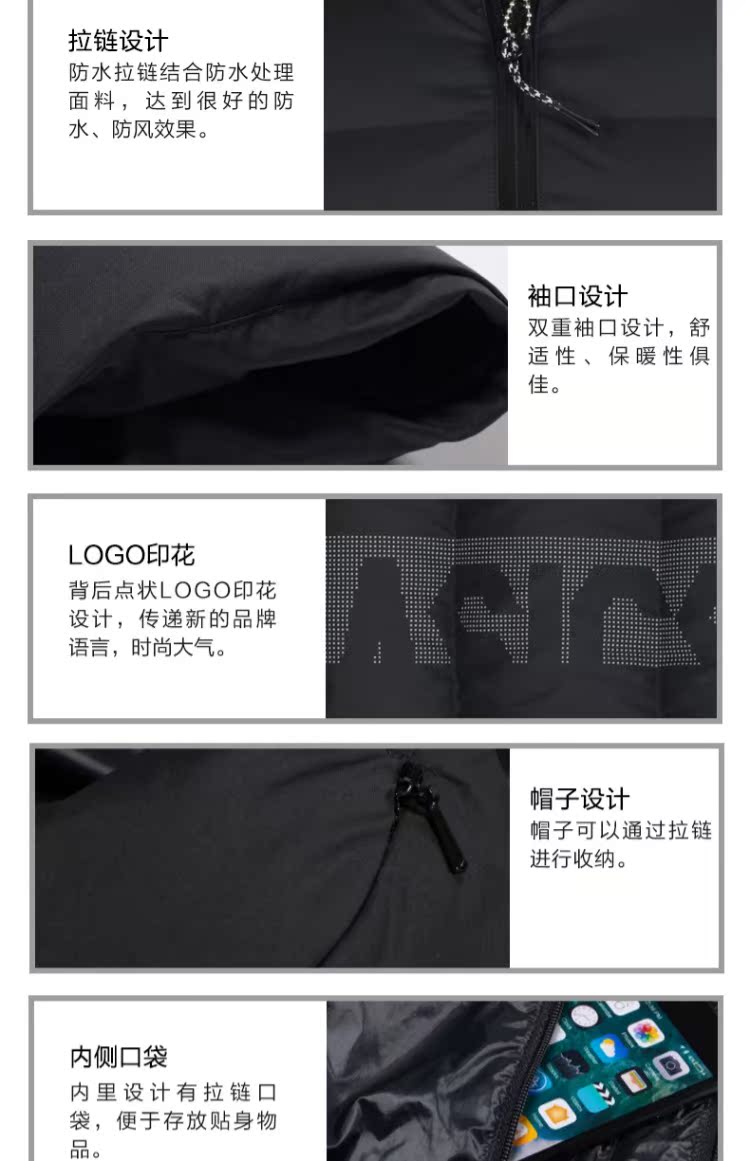 ASICS yasehi mùa thu và mùa đông xuống áo khoác thể thao nữ dày xuống 827H01-0904 - Thể thao xuống áo khoác áo khoác mũ lông nữ