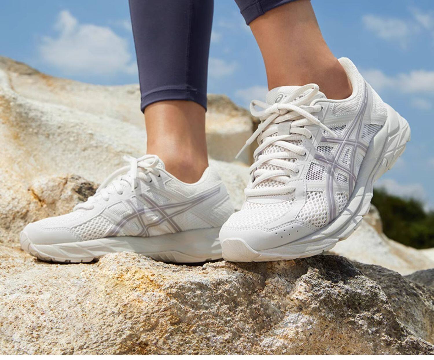 Asics, дышащая амортизирующая спортивная обувь              