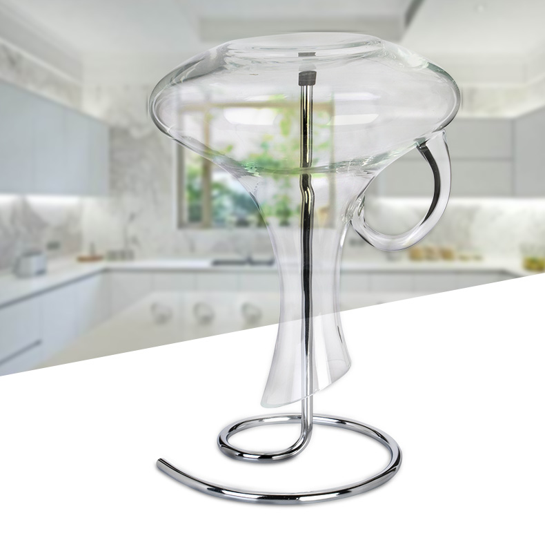 Wilhelm decanter khung ngược giá rượu vang giá cống cống giá khô giá