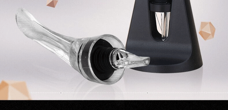 Rượu decanter nhà đại bàng miệng ma thuật nhanh decanter rượu vang đặt chai thẳng - Rượu vang ly rượu vang thuỷ tinh