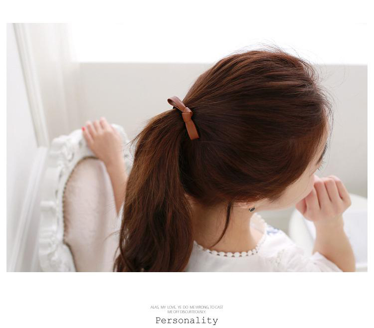 Accessoire coiffure en cuir - Ref 1197567 Image 6