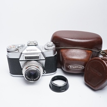 Germany Forunda bessamatic 135 film SLR silver ring metal mechanical belt leather case Classic Collection