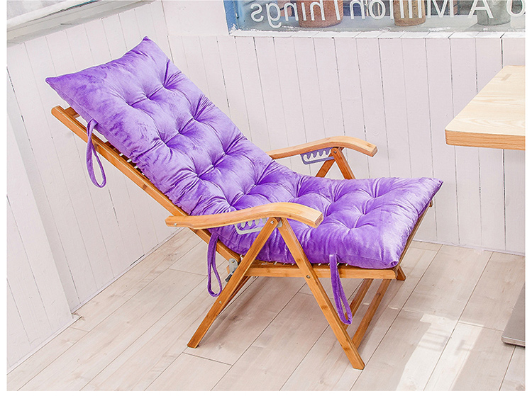 Mùa thu và mùa đông dày dài ngồi có thể ngả đệm rocking chair đệm gấp ghế băng ghế dự bị đệm gấp ghế đệm sofa đệm