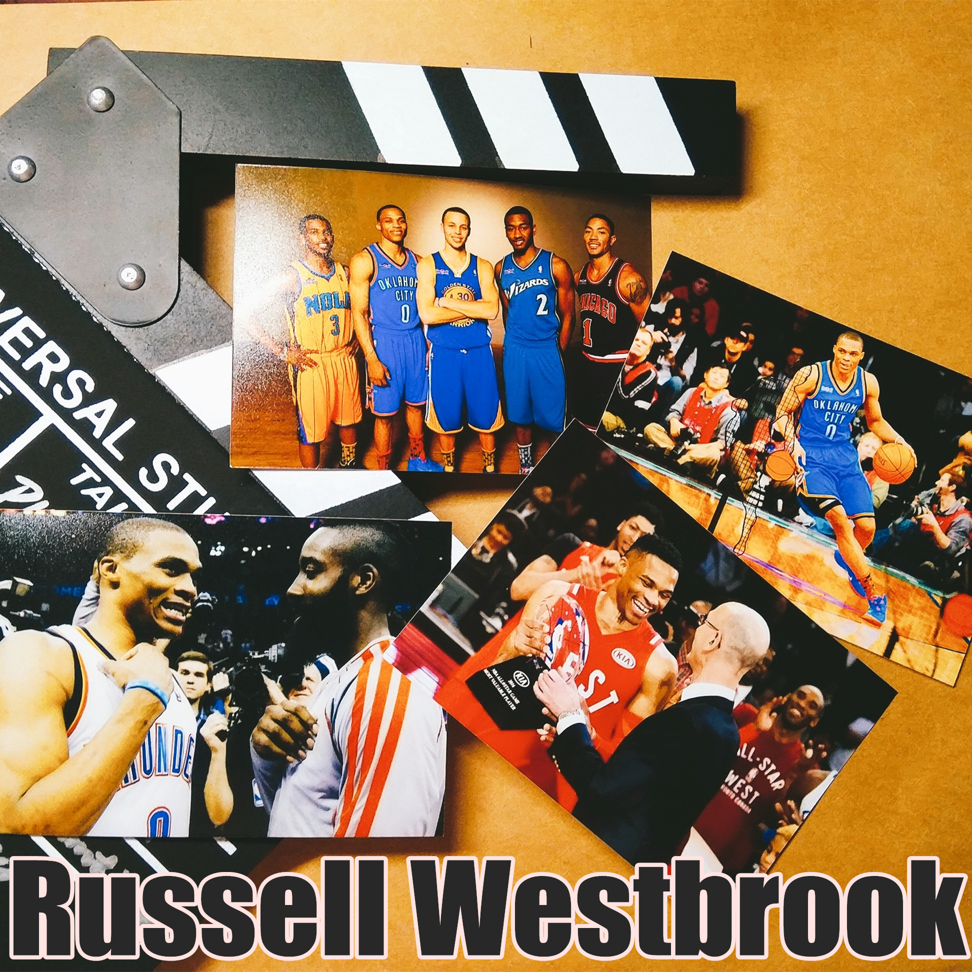 (Buy by hand) Thunder Westbrook, Westbrook, and Westbrook's photos are taken with our shop