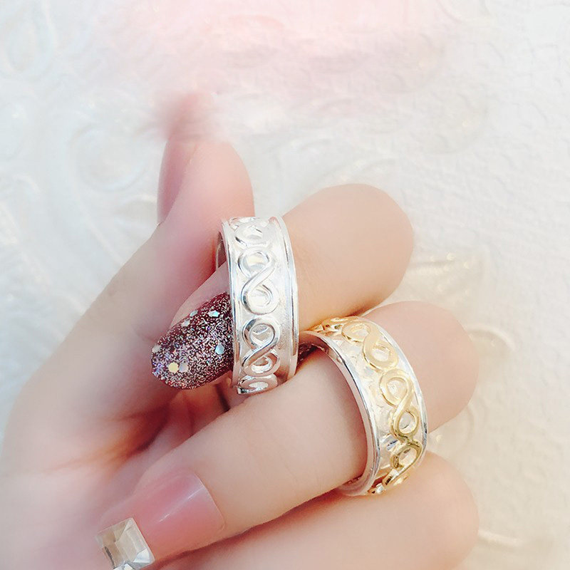 Thai craft card Buddhist brand True Pine Ariyatza pure silver ring ring