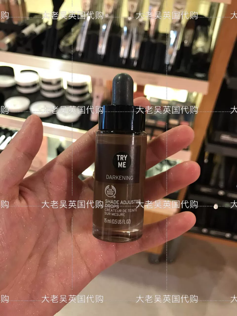 Spot light color Toner kem nền thebodyshop của Anh đậm / nhạt tự do điều chỉnh tông màu da 15ml - Nền tảng chất lỏng / Stick Foundation