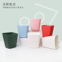 Five-star plastic storage bucket hanging rod hanging bucket Chopstick tube pen holder manual storage storage wall hole board accessories