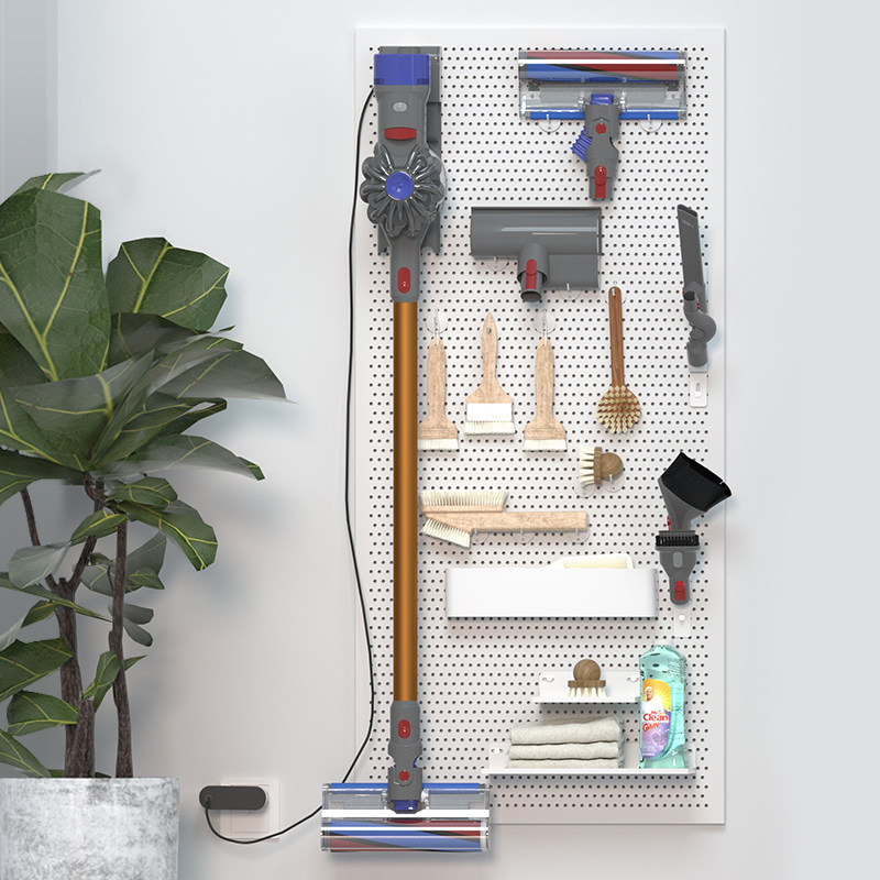 Cave board vacuum cleaner storage package Dyson puppy shelf Wall hanger not silently set up Nordic ins Wind