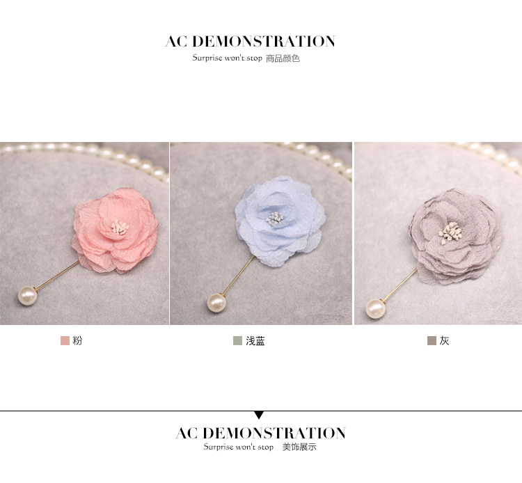 Broche femme en Fils de soie - Ref 1187616 Image 11