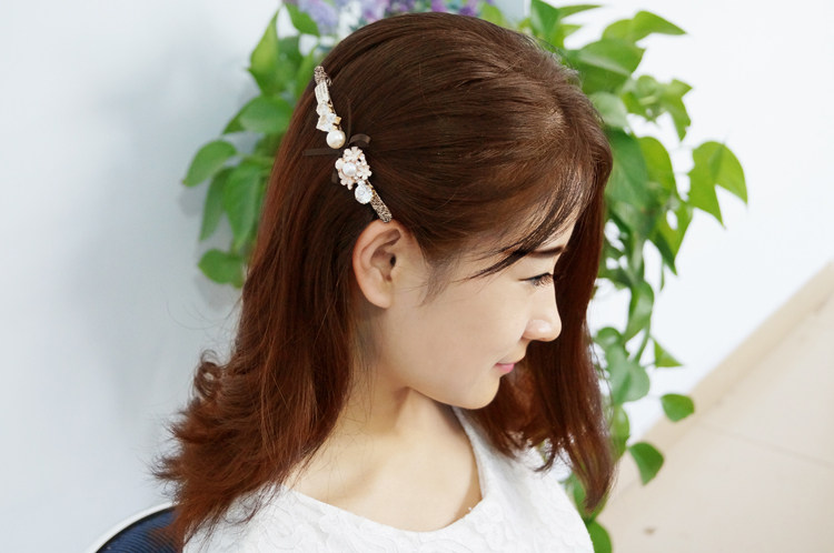 Accessoire coiffure en Diamant Crystal - Ref 1200233 Image 10