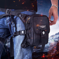 JR men outdoor riding leg bag locomotive motorcycle running bag multifunctional tactical chest bag sports backpack shoulder bag
